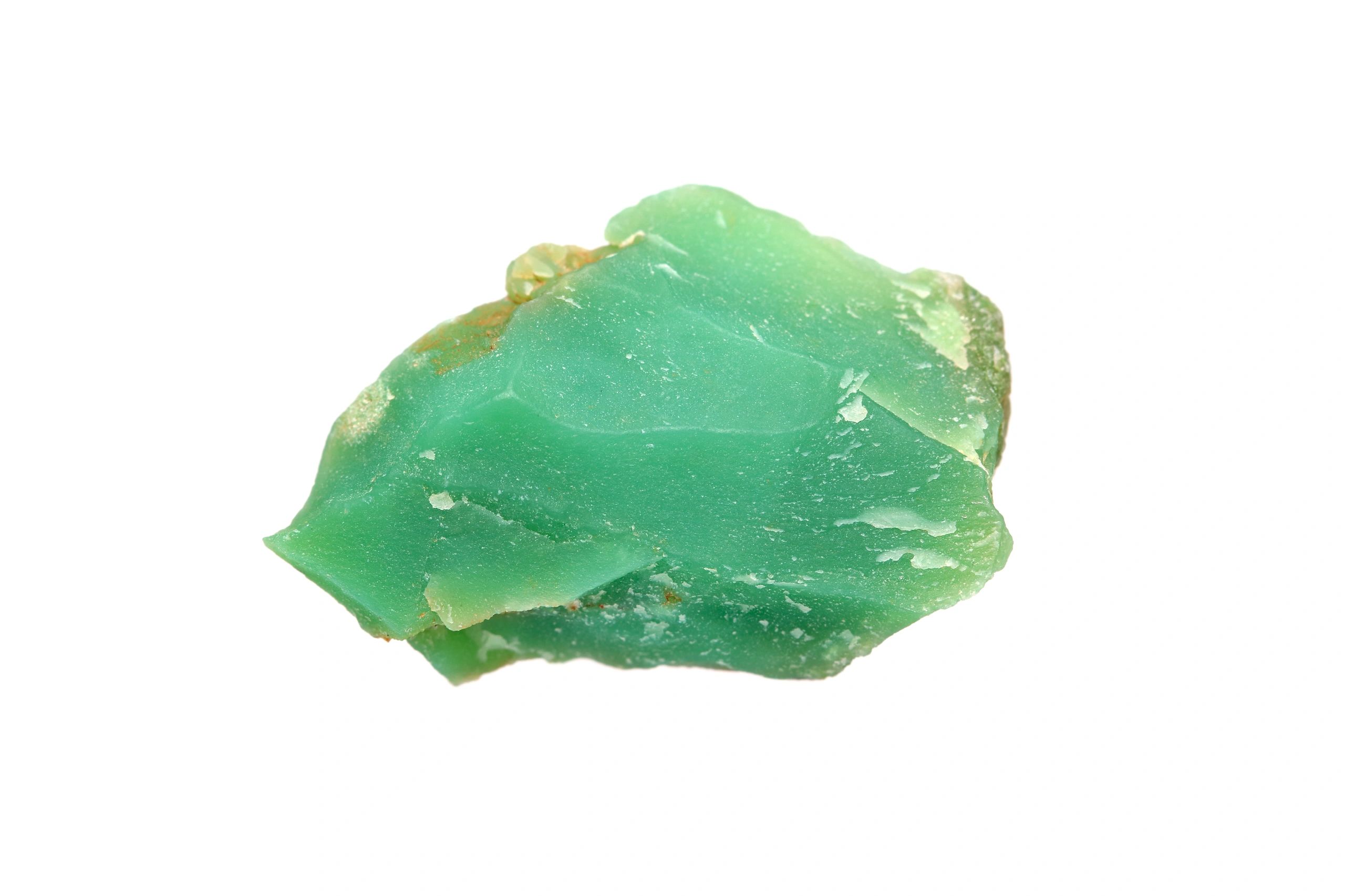 rough chrysoprase stone natural uncut jewelry photography